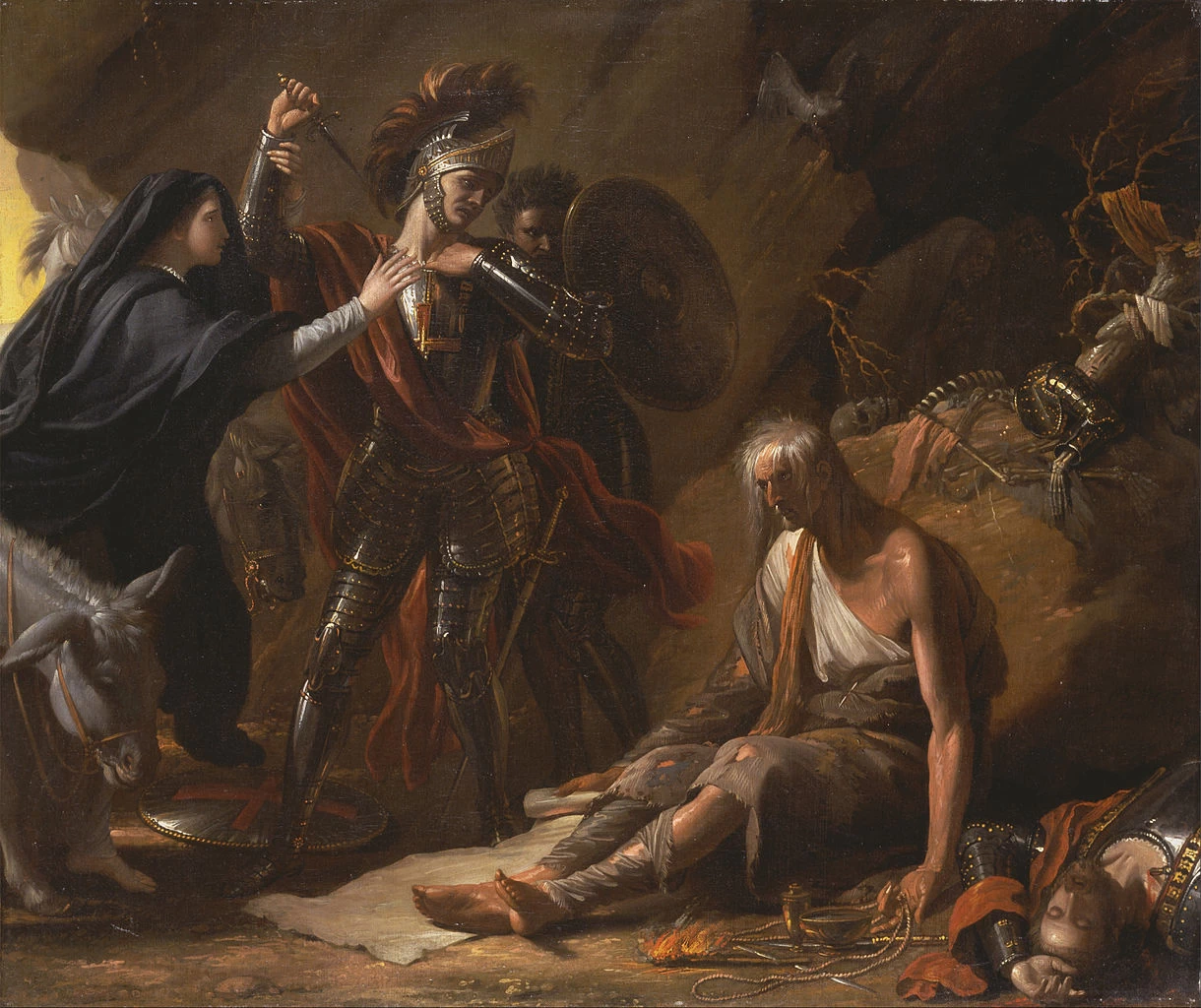 La grotta della disperazione - Yale Center for British Art, New Haven